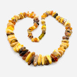 Chunky Unpolished/Raw Amber Necklace