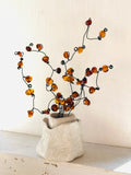 Amber Wire Bouquet in Clay Pot ‘Tree of Happiness’