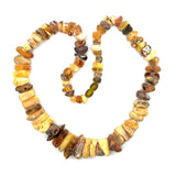 Chunky Unpolished/Raw Amber Necklace