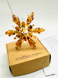 Stunning Baltic Amber Snowflake