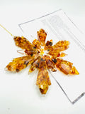 Stunning Baltic Amber Snowflake