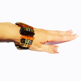 Uneven Baltic Amber Pieces Bracelet