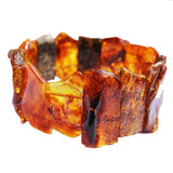 Semi-polished Honey Amber Bracelet