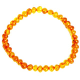 Baltic Amber Bracelet Round Bead