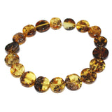 Modern Tablet Baltic Amber Bracelet