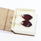 Spectacular Drop Earrings Crafted from Amber