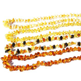 Small Bead Roundish Amber Necklace