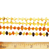 Small Bead Roundish Amber Necklace