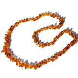 Small Bead Roundish Amber Necklace
