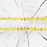 Small Bead Roundish Amber Necklace