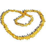 Small Bead Roundish Amber Necklace