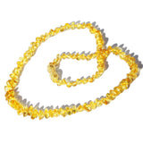 Small Bead Roundish Amber Necklace