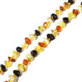 Small Bead Roundish Amber Necklace