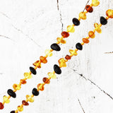 Small Bead Roundish Amber Necklace