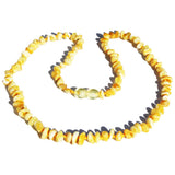 Small Bead Roundish Amber Necklace