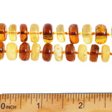 Beautiful Baltic Honey Amber Necklace 21.5 inch.