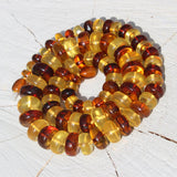 Beautiful Baltic Honey Amber Necklace 21.5 inch.