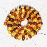 Beautiful Baltic Honey Amber Necklace 21.5 inch.