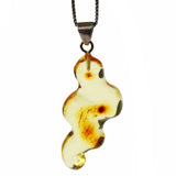 Amber Pendant Swirl