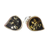 Cute Little honey/green/cherry Amber Drop Stud Earrings