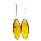 Amber Honey Drop Earrings