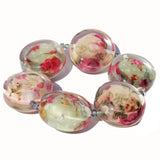 Floral Resin Bracelet