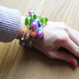 Festive Multi Bead Bracelet