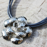 Silver Flower Necklace-Pendant