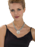 Three Loose Heart Necklace