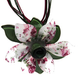 Pretty Floral Pendant-Necklace 1533