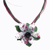 Pretty Floral Pendant-Necklace 1533