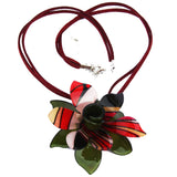 Stylish Flower Pendant-Necklace 1535