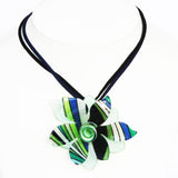 Stylish Flower Pendant-Necklace 1535