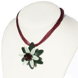 Romance-Water Lily Necklace 1546