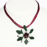 Romance-Water Lily Necklace 1546