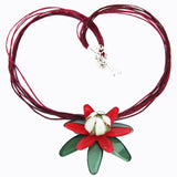 Romance-Water Lily Necklace 1546