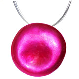 Simply Beautiful Necklace - Raspberry pink