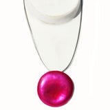 Simply Beautiful Necklace - Raspberry pink