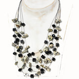 Layered Necklace - Dalmatian