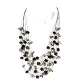 Layered Necklace - Dalmatian