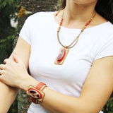 Red Agate Bracelet