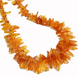 Amber Necklace - Spikes