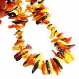 Amber Necklace - Spikes