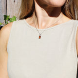 Silver Honey/Green/Lemon Baltic Amber Studs - Rhombus