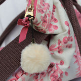 Pom Pom Charm, soft and fluffy charm for your outfit or accessory, phone/bag/key