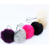 Pom Pom Charm, soft and fluffy charm for your outfit or accessory, phone/bag/key
