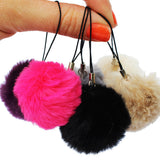 Pom Pom Charm, soft and fluffy charm for your outfit or accessory, phone/bag/key