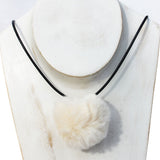 Pom Pom Charm, soft and fluffy charm for your outfit or accessory, phone/bag/key