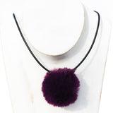 Pom Pom Charm, soft and fluffy charm for your outfit or accessory, phone/bag/key