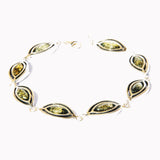 Classic Solid Marquise Honey or Green Amber Jewellery